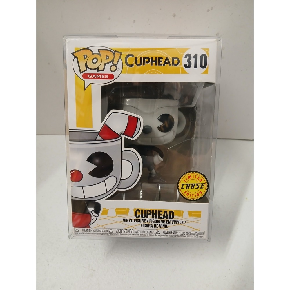 Funko Pop! Vinyl: Cuphead - Cuphead (Black and White) (Chase) #310